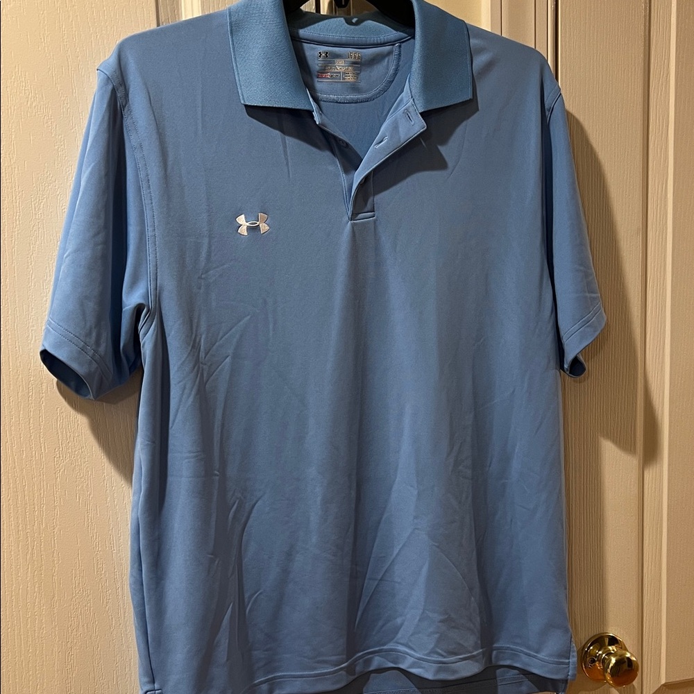 Under Armour Men's Light Blue Polo Shirt